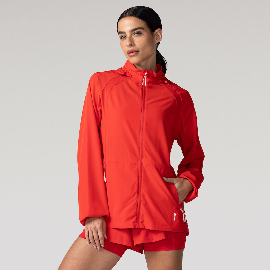 Corta Vento Oxer Run Mesh Feminino
