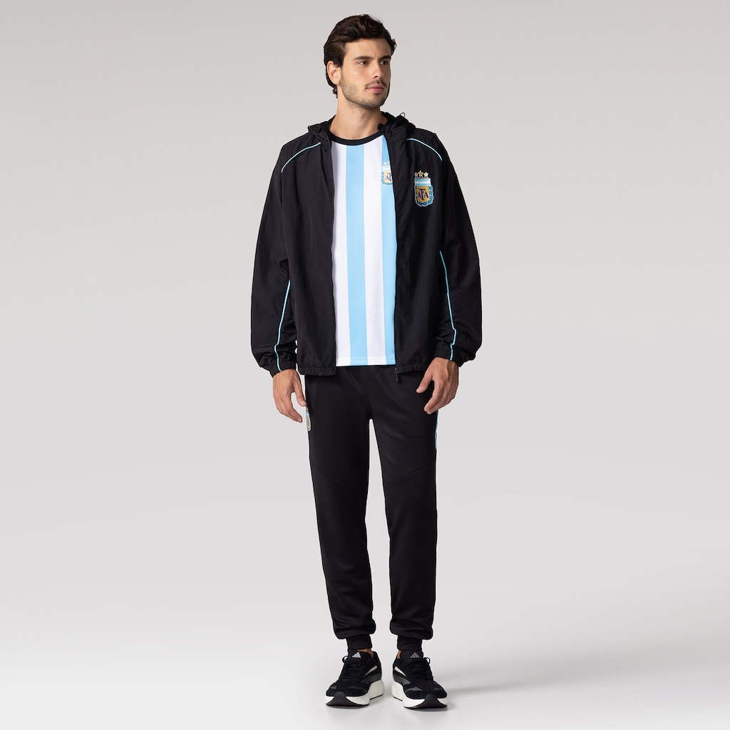 Imagem 3 do produto Jaqueta Corta Vento Seleção da Argentina AFA 26/27 Masculina