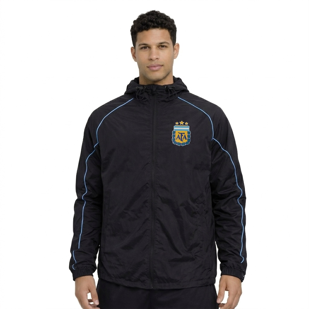 Jaqueta Corta Vento Seleção da Argentina AFA 26/27 Masculina