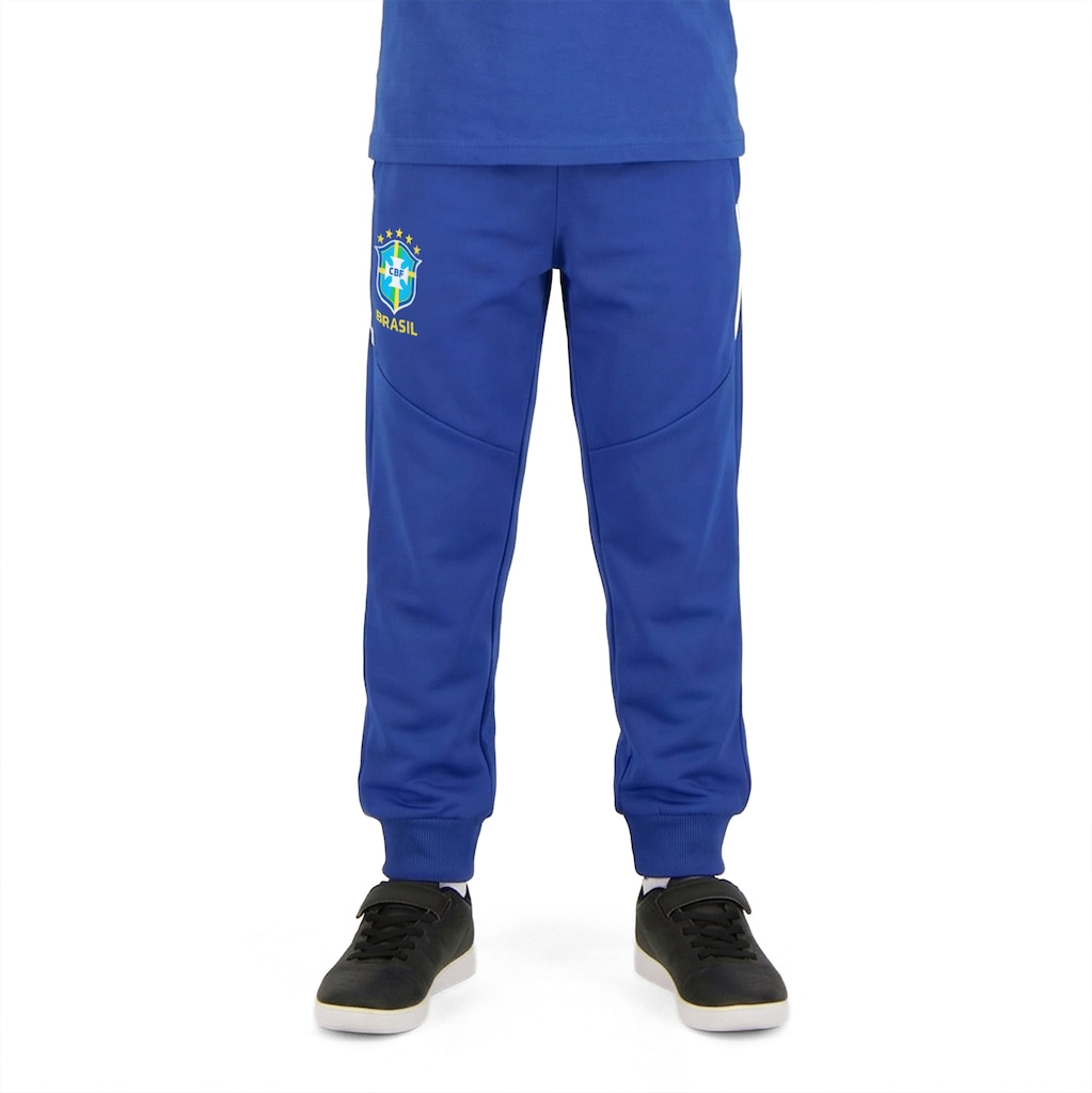 Calça Seleção do Brasil Polytricot CBF 26/27 Infantil