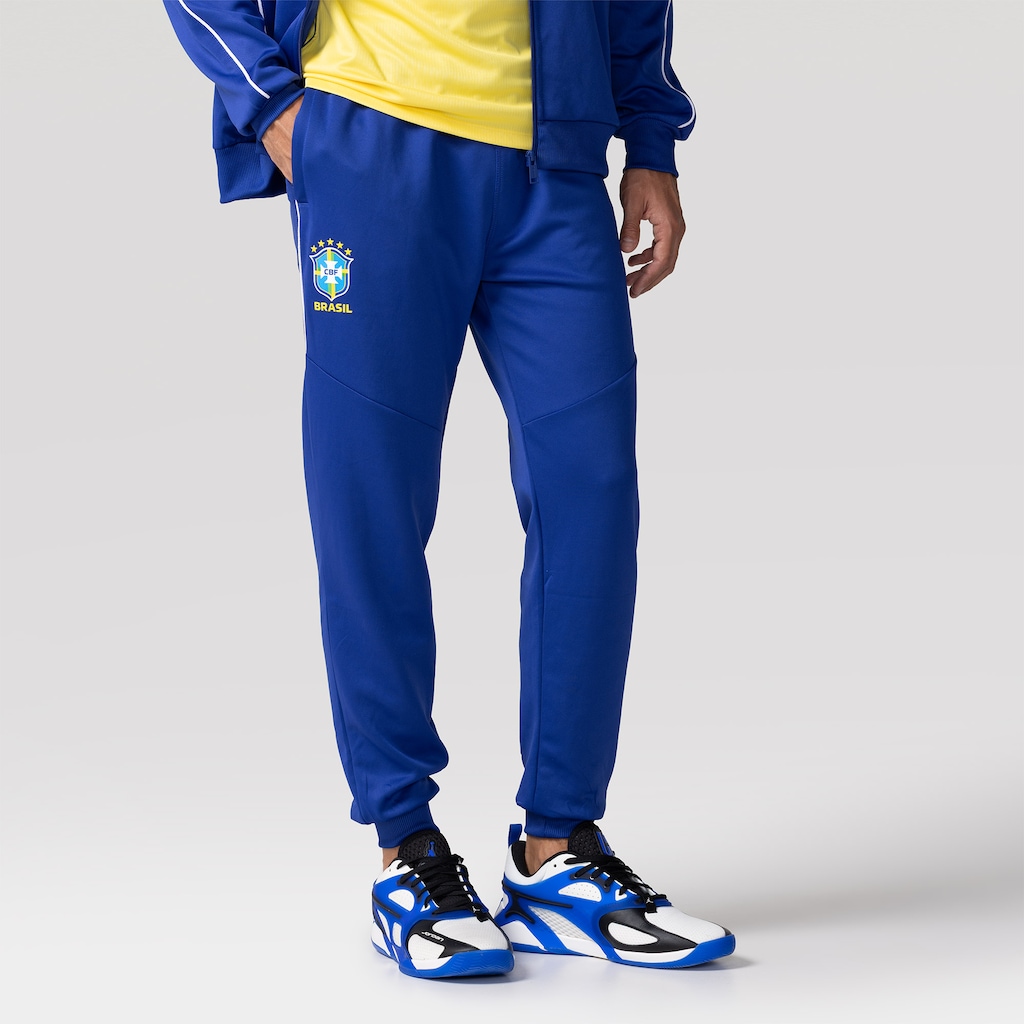 Calça Seleção do Brasil Polytricot CBF 26/27 Masculina