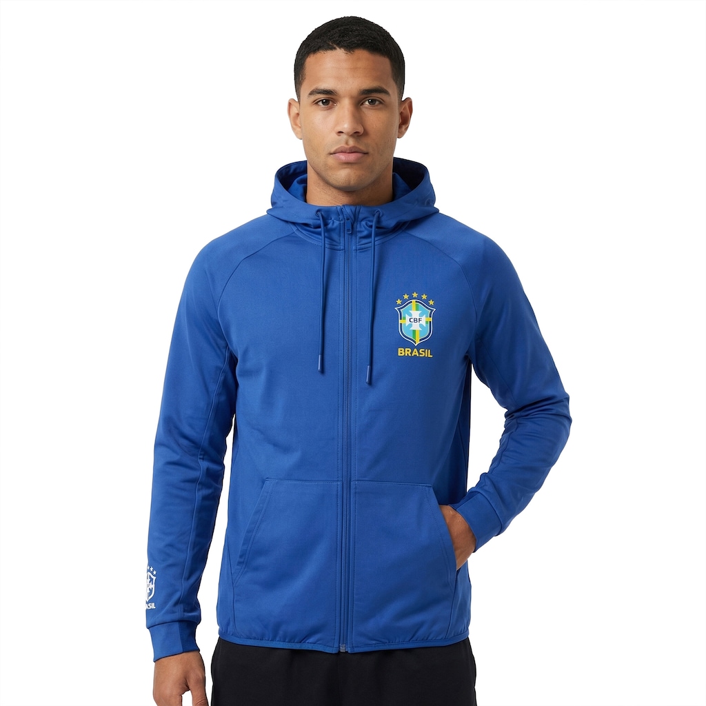 Blusão Interlock Seleção do Brasil CBF 26/27 Masculino