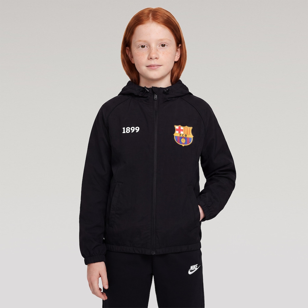 Imagem 4 do produto Jaqueta Corta Vento Barcelona com Capuz Infantil