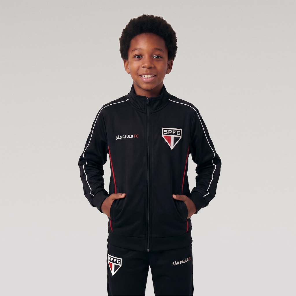 Jaqueta Polytricot do São Paulo LIC Infantil