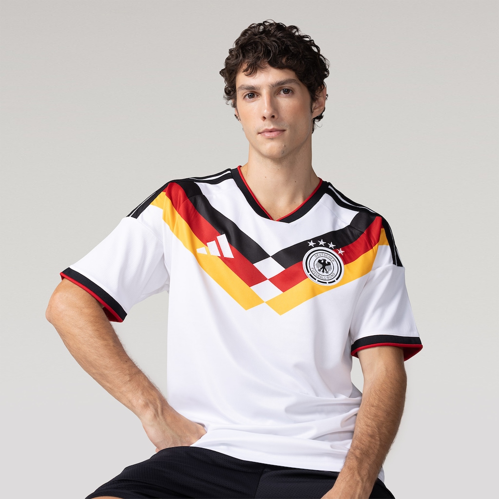 Camisa Seleção da Alemanha I 26/27 Torcedor adidas Masculina