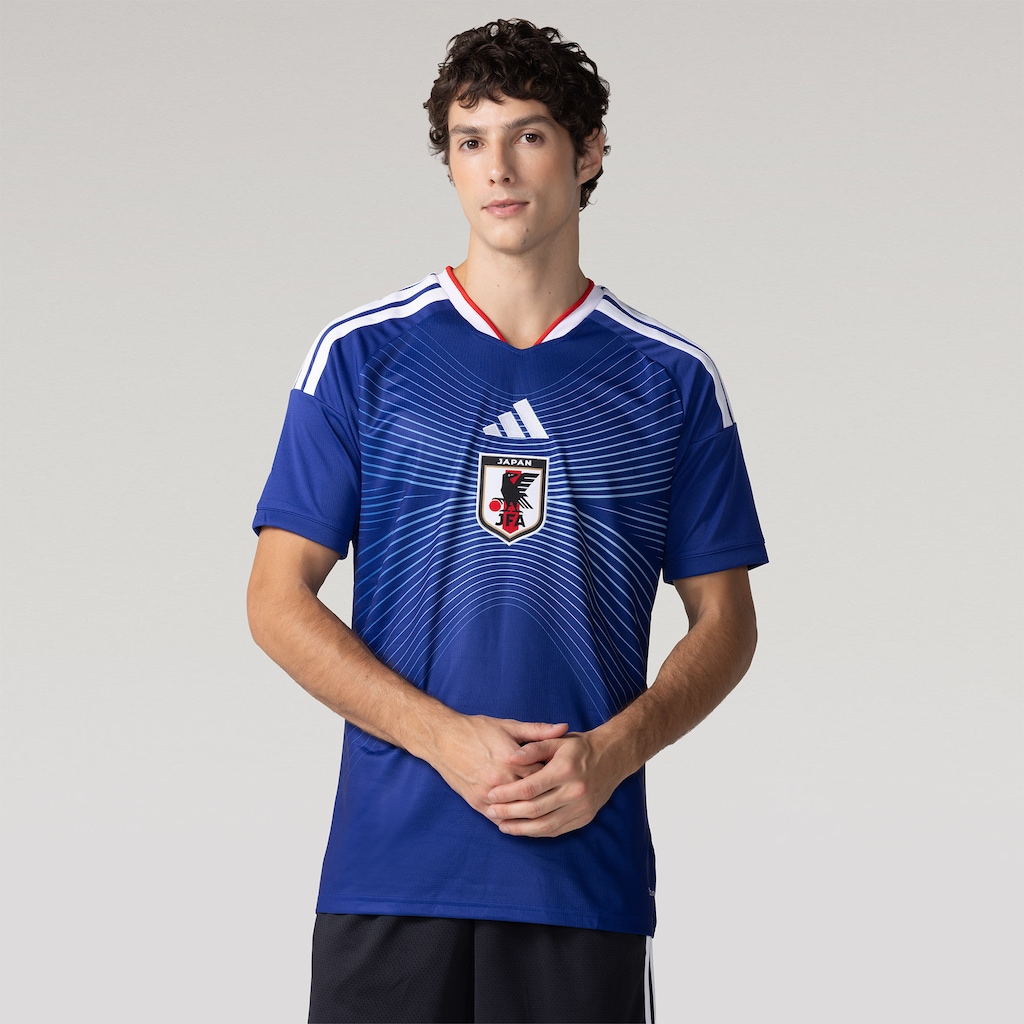 Camisa Seleção do Japão I 25/26 Torcedor adidas Masculina