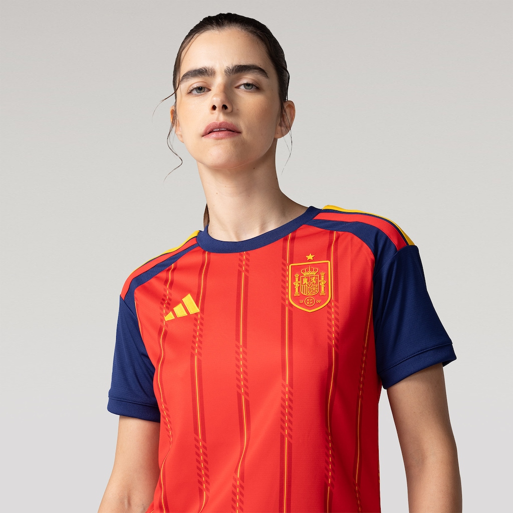 Imagem 5 do produto Camisa Seleção da Espanha I 26/27 Torcedora adidas Feminina