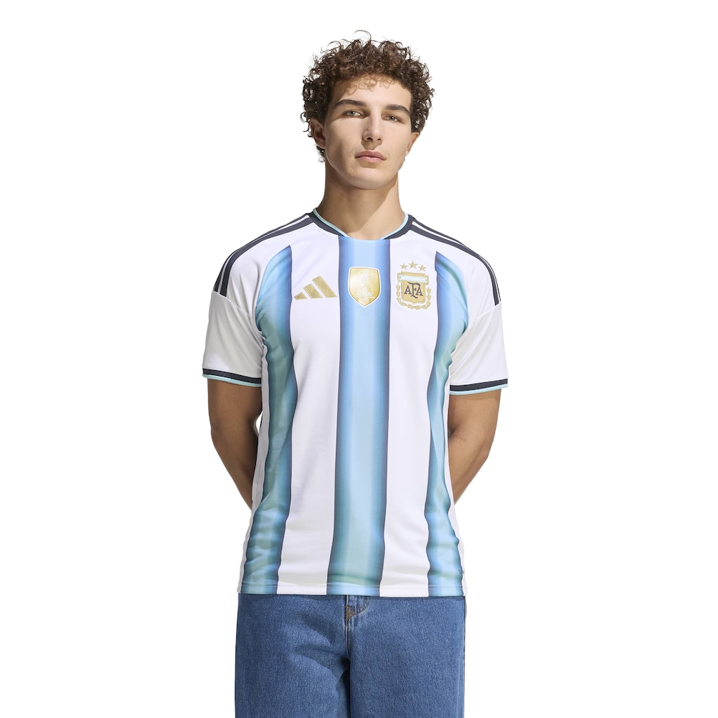 Camisa Seleção da Argentina I 26/27 Torcedor adidas Masculina