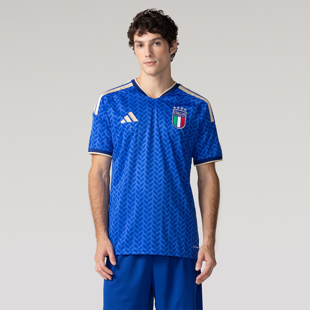 Camisa Seleção da Itália I 26/27 Torcedor adidas Masculina