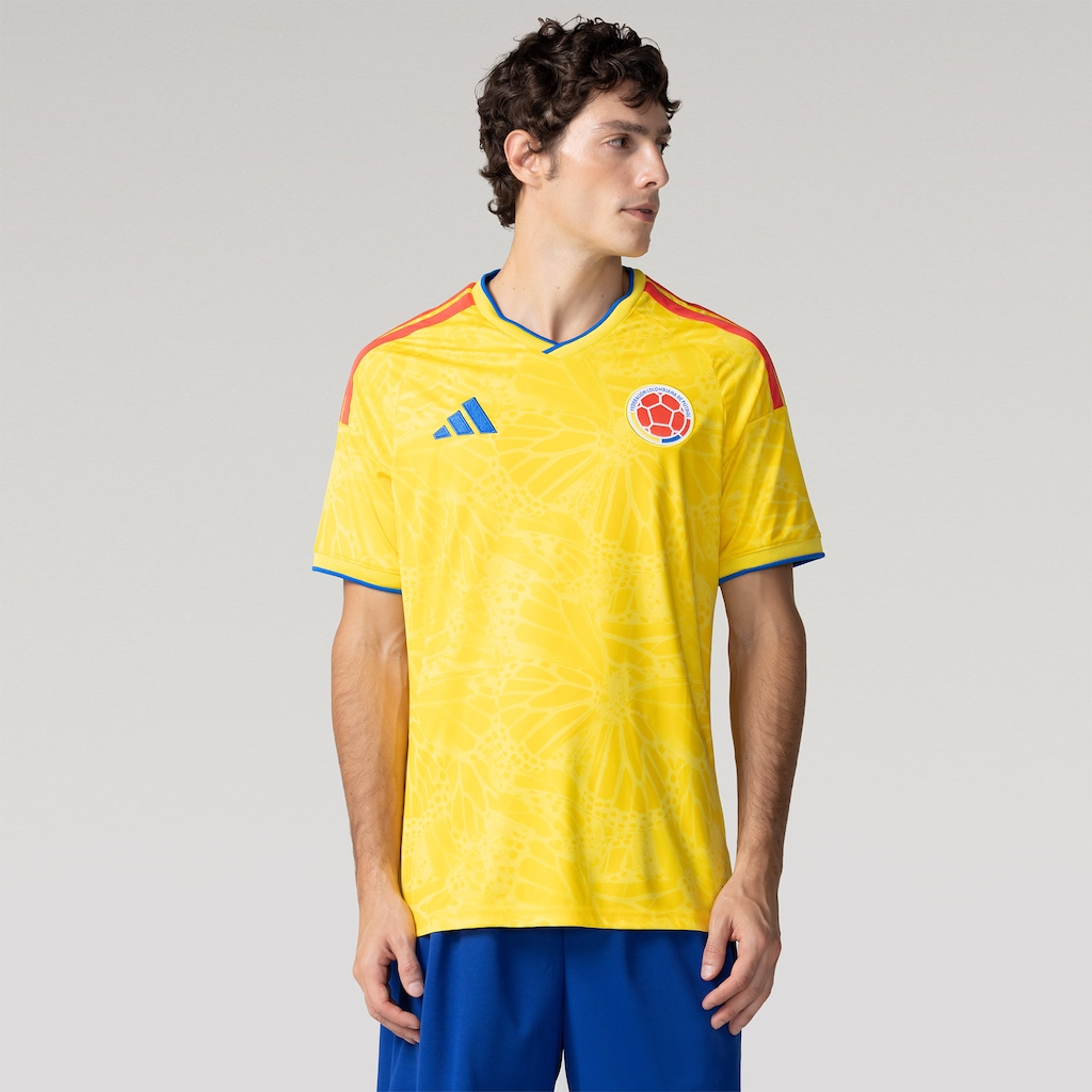 Camisa Seleção da Colômbia I 26/27 adidas Torcedor Masculina