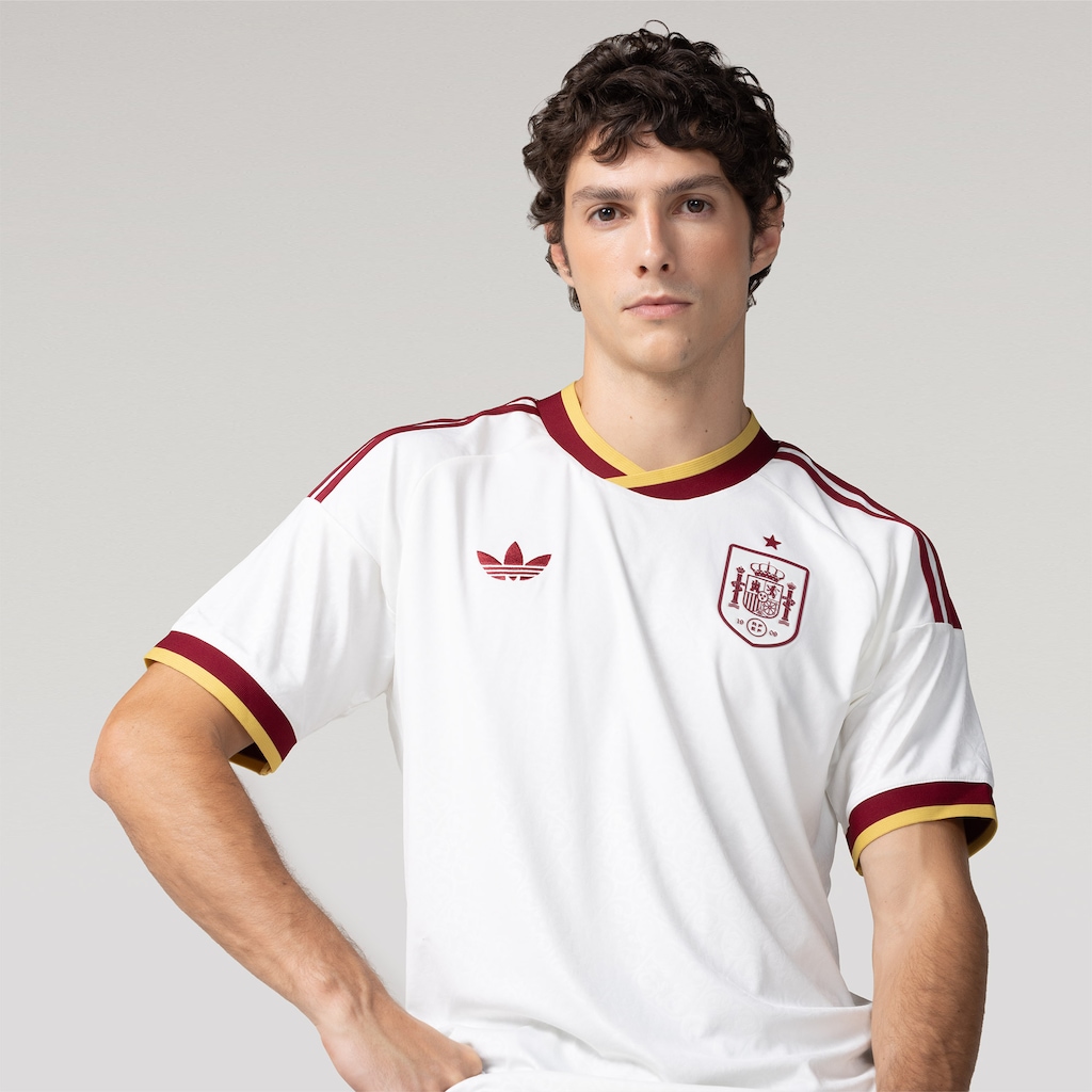 Camisa Seleção da Espanha II 26/27 Torcedor adidas Masculina