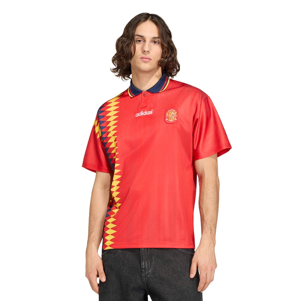 Camisa Espanha I 94 Retrô Torcedor adidas Masculina