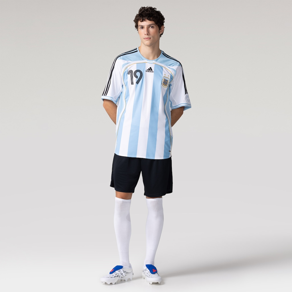 Imagem 3 do produto Camisa Argentina I 2006 Retrô Torcedor adidas Masculina
