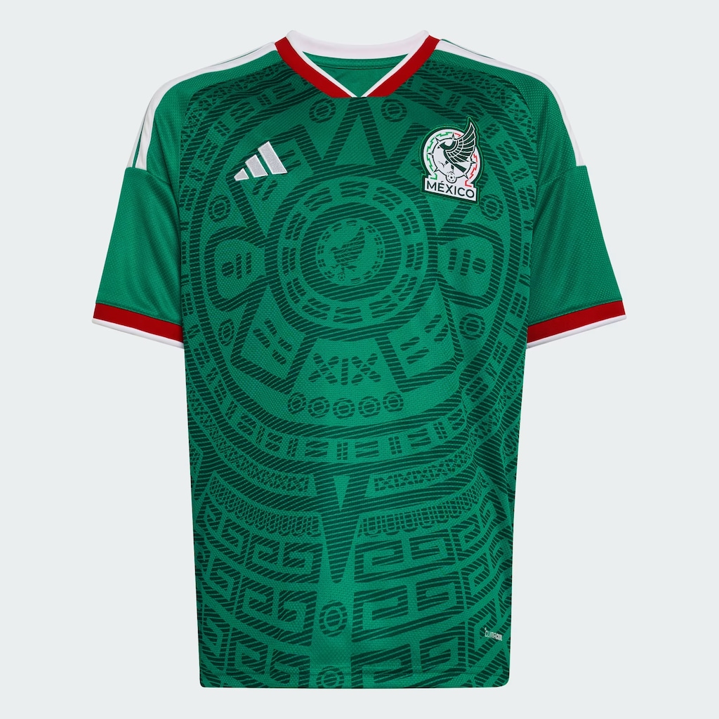 Camisa Seleção do México I 26/27 Torcedor adidas Infantil