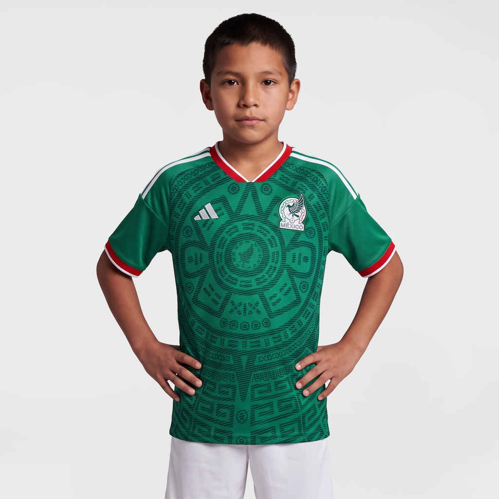 Imagem 1 do produto Camisa Seleção do México I 26/27 Torcedor adidas Infantil