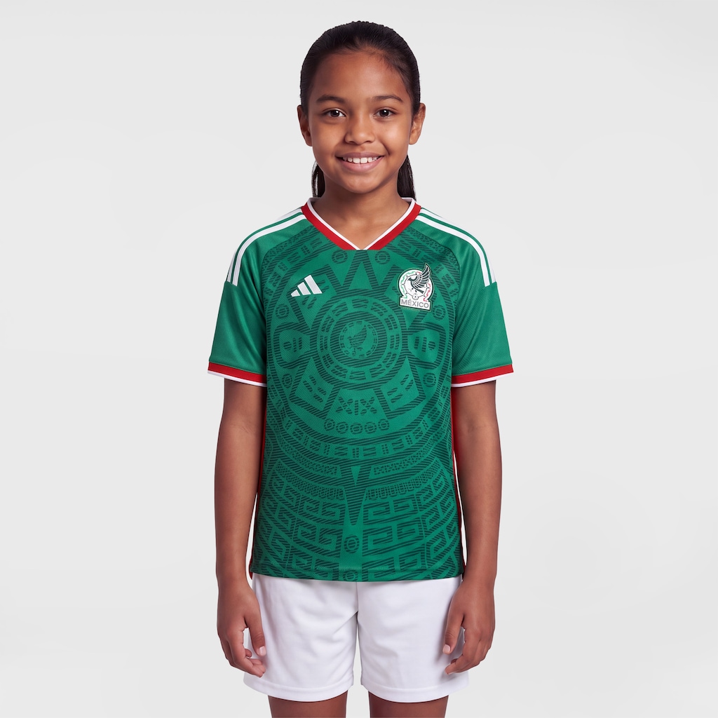 Imagem 4 do produto Camisa Seleção do México I 26/27 Torcedor adidas Infantil