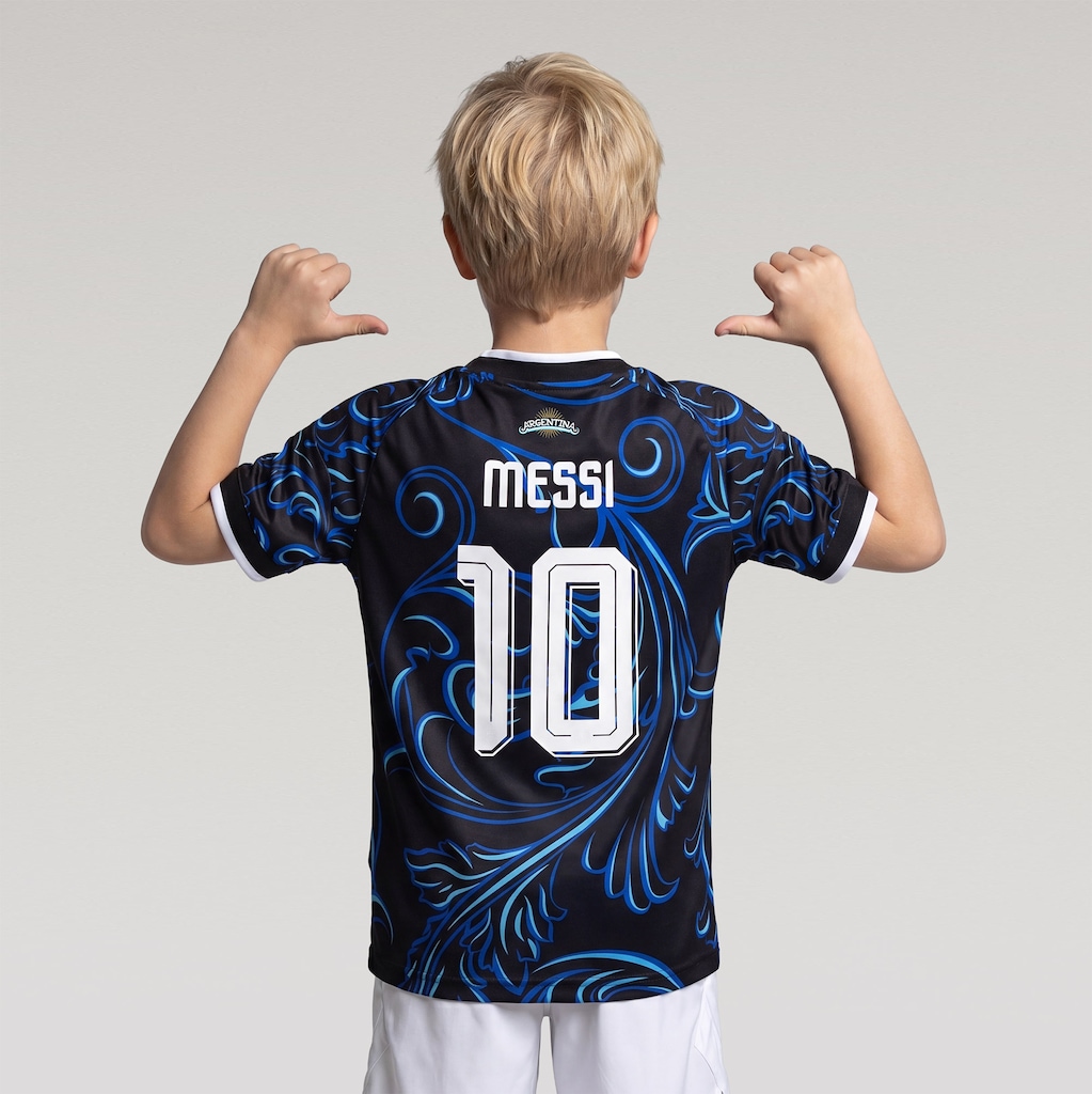Imagem 2 do produto Camisa Seleção da Argentina II 26/27 adidas Messi Infantil