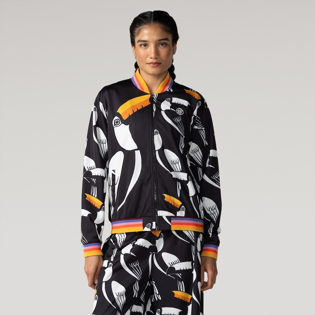 Jaqueta Farm Politricot Tucano Rainbow Feminina