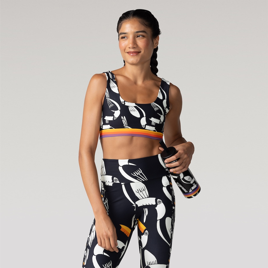 Top Farm Dupla Face Tucano Rainbow Feminino