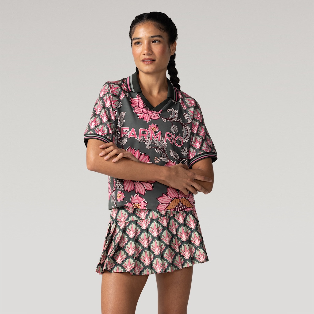 Shorts Saia Farm Aurora Floral Feminino