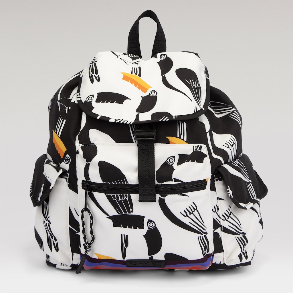 Imagem 2 do produto Mochila Farm Rio Pipoca Tucano Rainbow