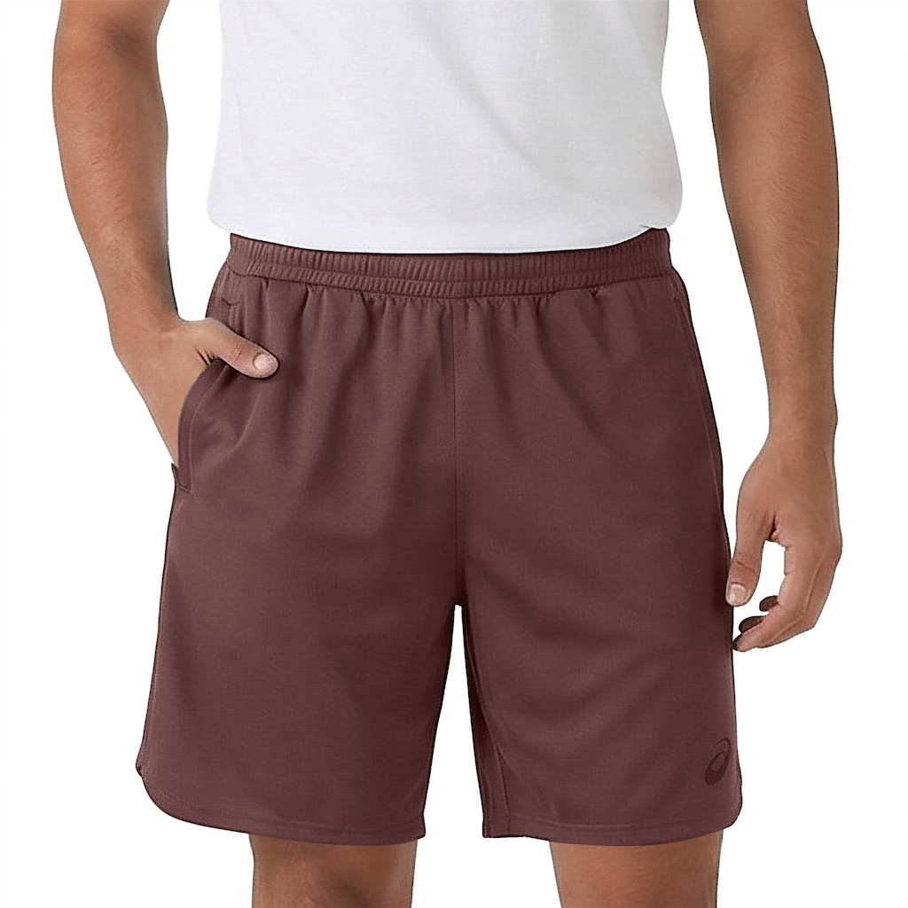 Bermuda ASICS Malha Recorte Lateral Masculina