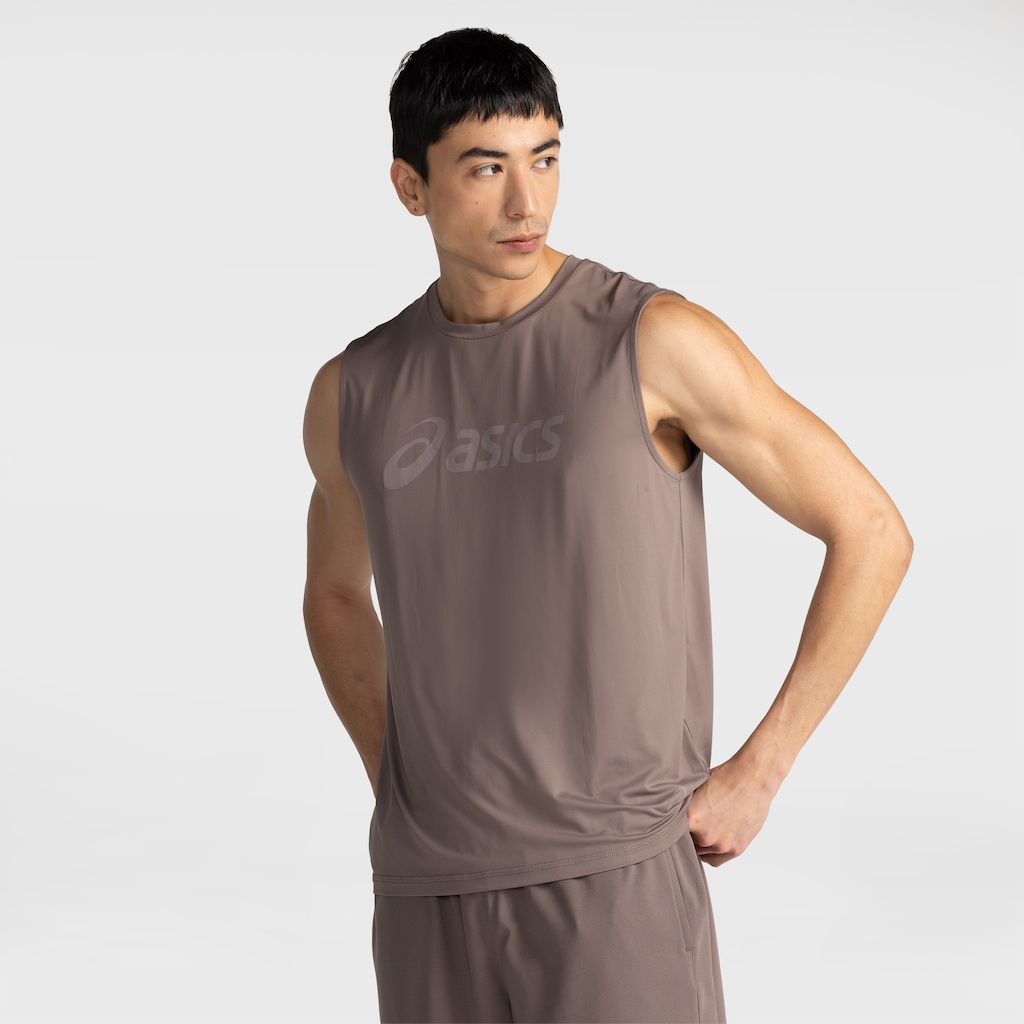 Camiseta Regata ASICS Logo Masculina