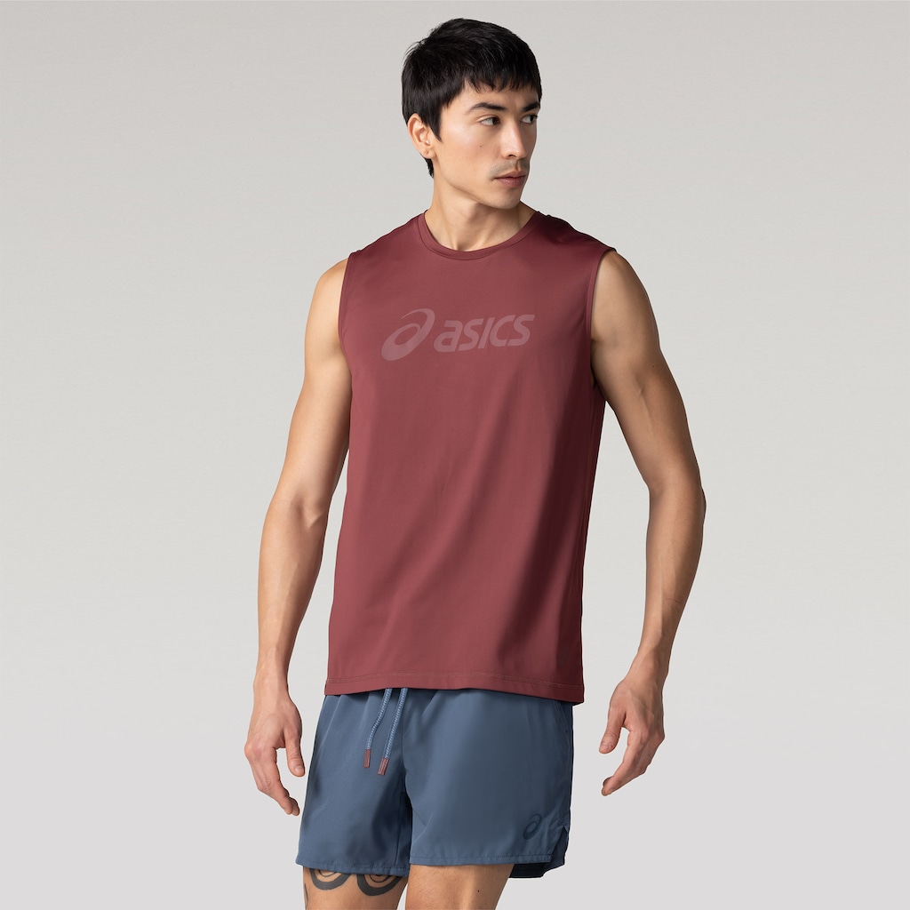 Camiseta Regata ASICS Logo Masculina