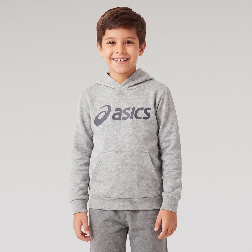 Blusão Moletom ASICS Canguru Infantil