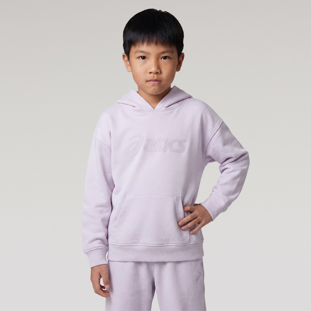Blusão Moletom ASICS Canguru Infantil