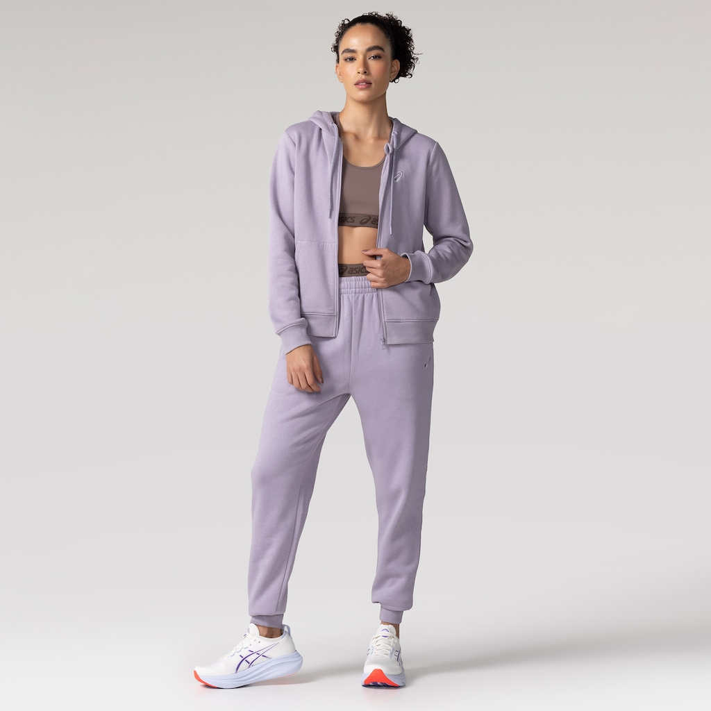 Imagem 3 do produto Jaqueta Moletom ASICS Canguru Com Fleece Feminino