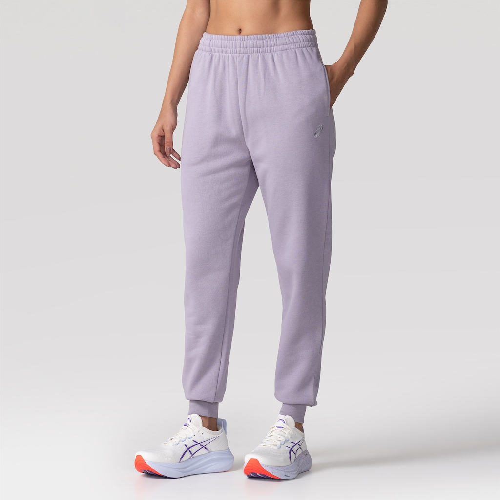 Calça Moletom ASICS Jogger Com Fleece Feminino