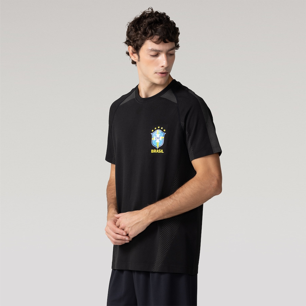Camiseta da Seleção do Brasil Penta Seamless CBF 26/27 Masculina