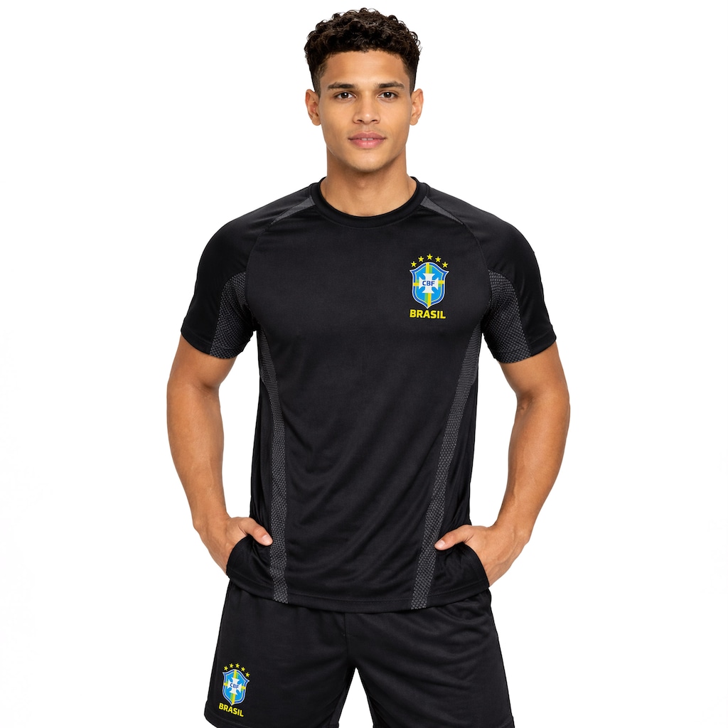 Camiseta da Seleção do Brasil Penta Seamless CBF 26/27 Masculina