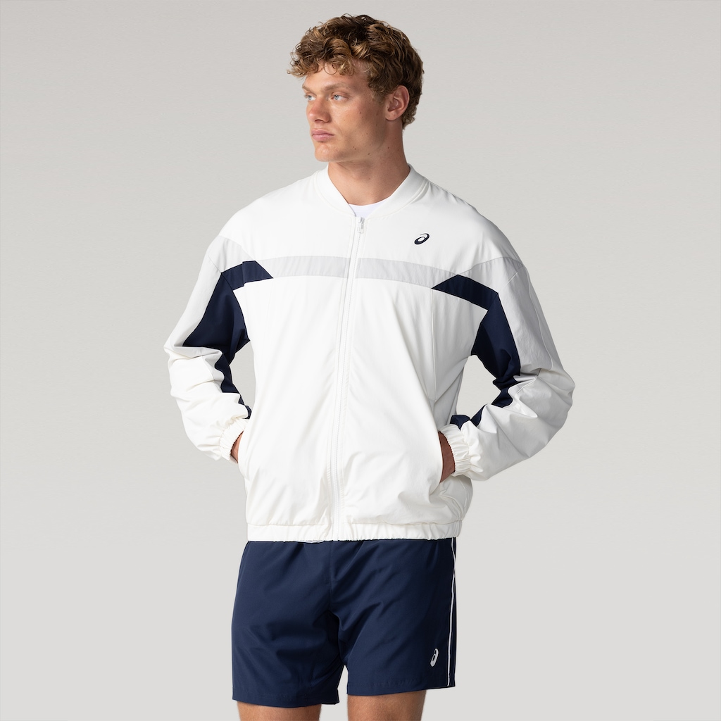 Jaqueta Asics Recortada Racket - Masculina