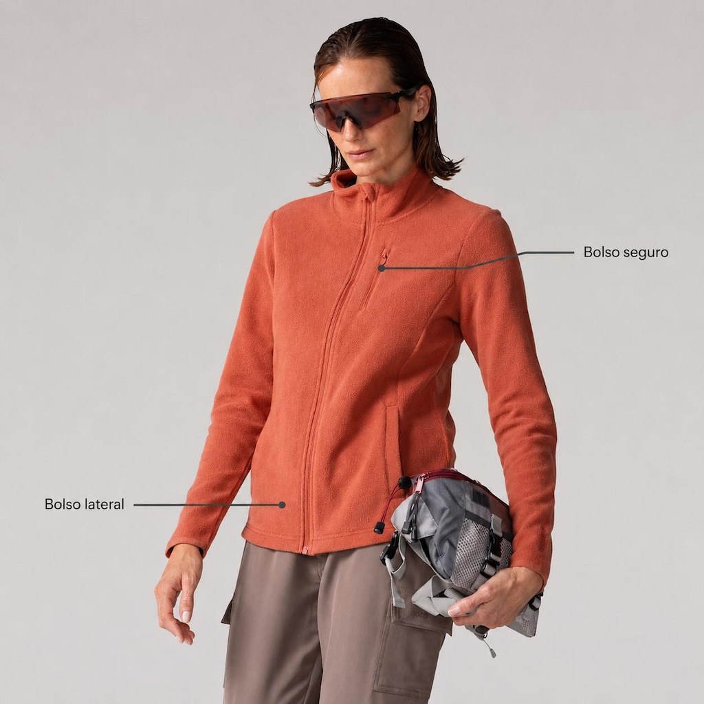 Imagem 2 do produto Jaqueta Fleece com Bolsos Nord Feminina