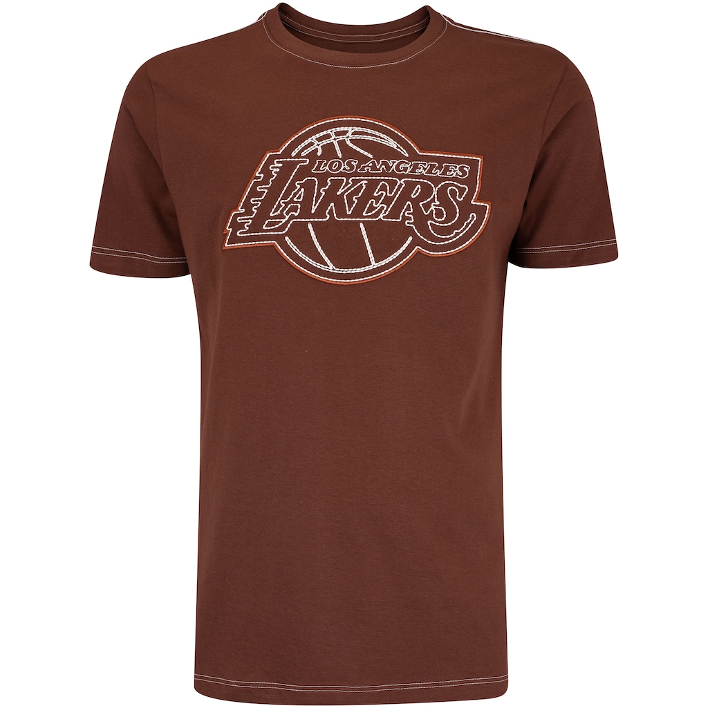 Camiseta Los Angeles Lakers NBA Minimal N0490 Masculina