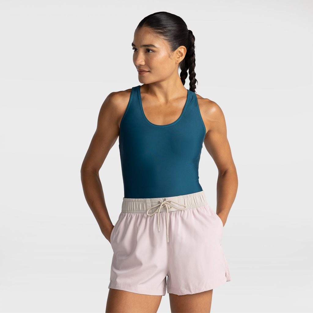 Imagem 3 do produto Shorts Oxer Liso Cos Contrastante - Feminino