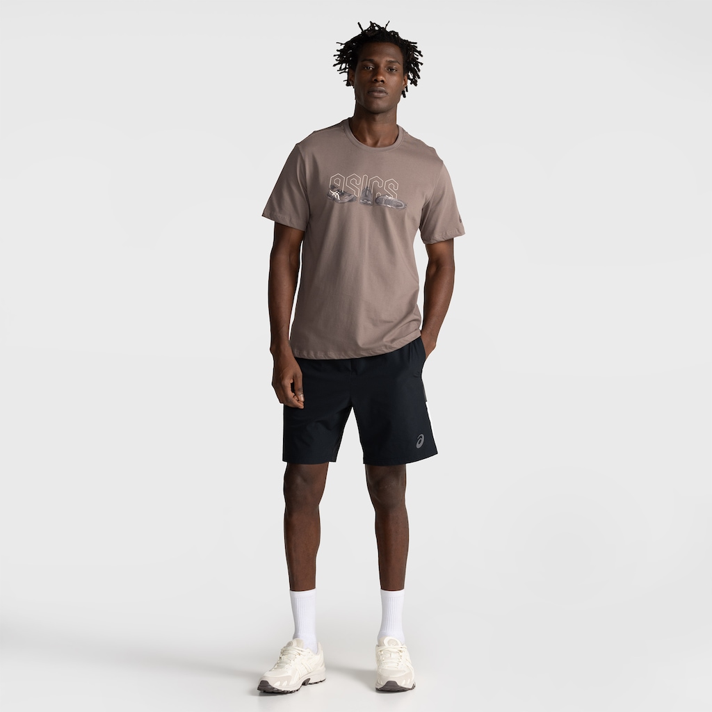 Camiseta Masculina Malha Estampada ASICS - Foto 3