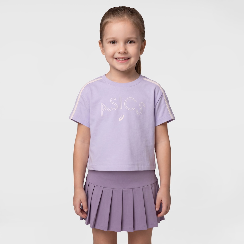 Imagem 1 do produto Camiseta Asics Cropped Retro Infantil