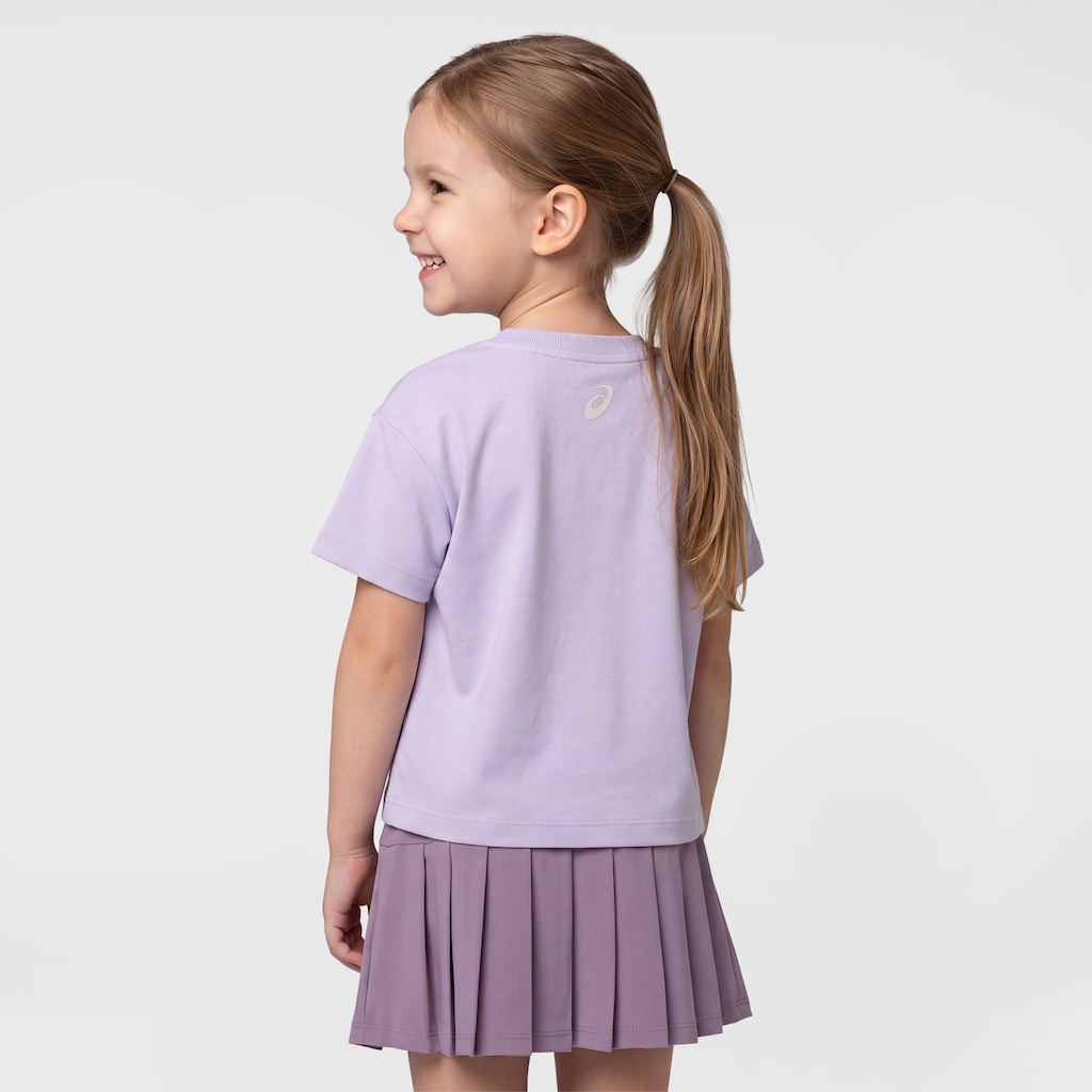 Imagem 2 do produto Camiseta Asics Cropped Retro Infantil