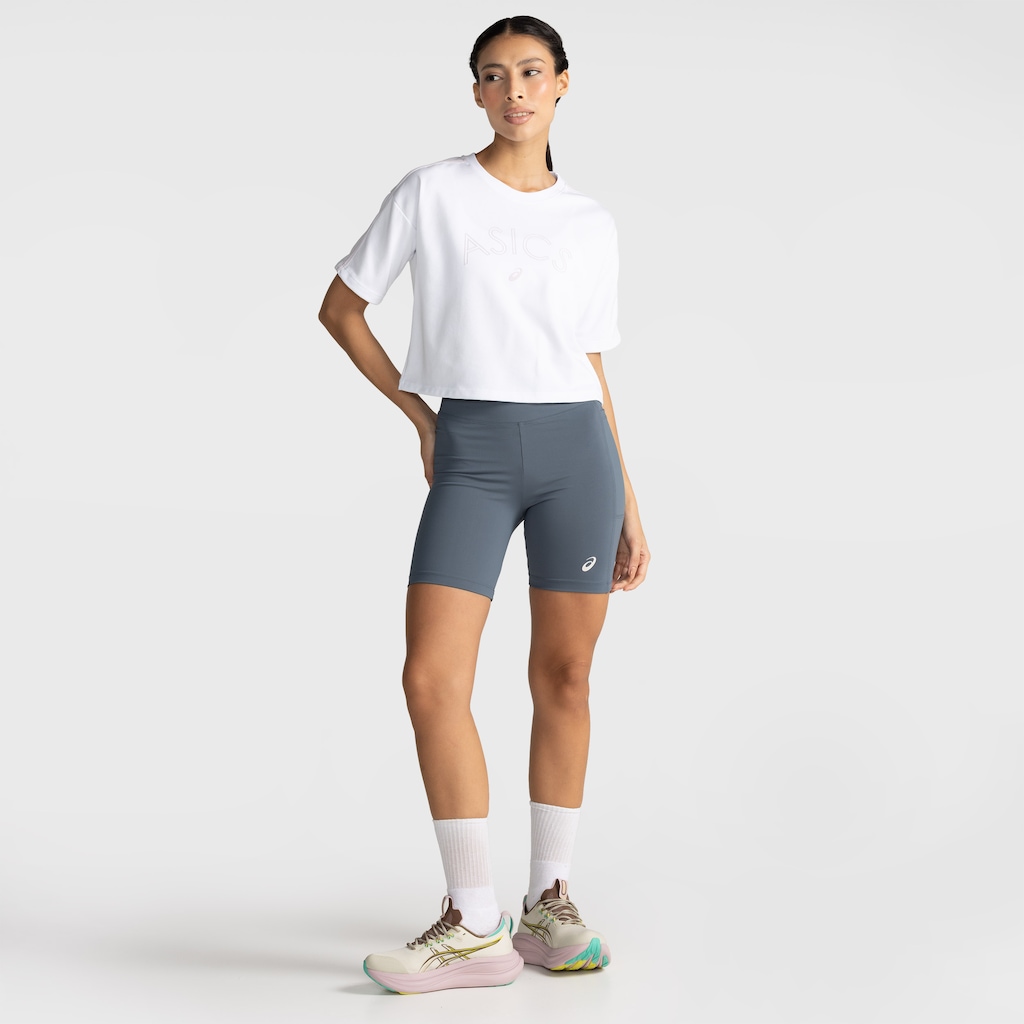 Imagem 3 do produto Camiseta Ls Mp Asics Lic Cropped Cla Feminina