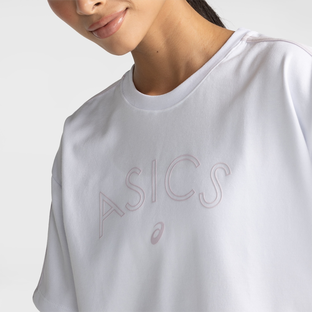 Imagem 4 do produto Camiseta Ls Mp Asics Lic Cropped Cla Feminina