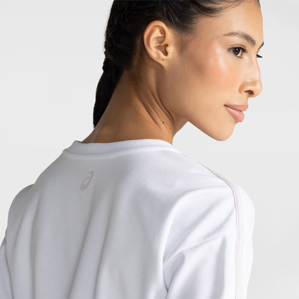 Imagem 5 do produto Camiseta Ls Mp Asics Lic Cropped Cla Feminina