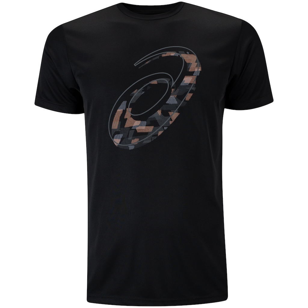 Camiseta Asics LS MP Estampada - Masculina