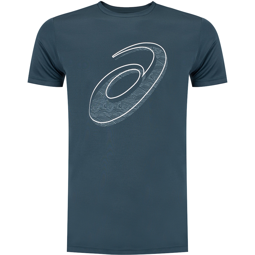 Camiseta Asics LS MP Estampada - Masculina