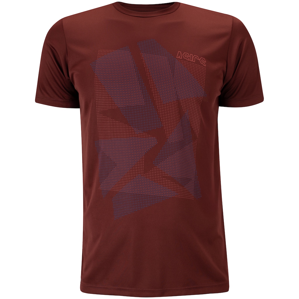 Camiseta Asics LS MP Estampada - Masculina