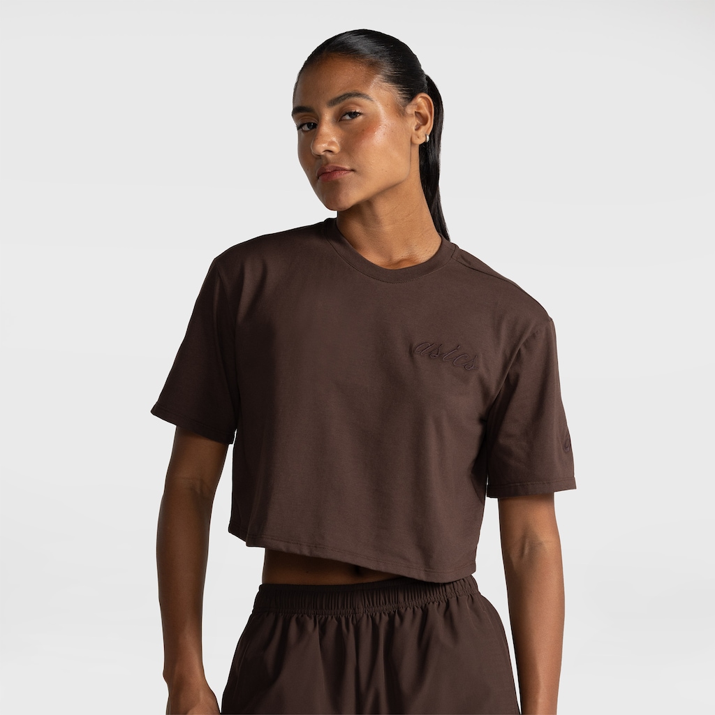 Imagem 1 do produto Camiseta Cropped Casual Feminina ASICS