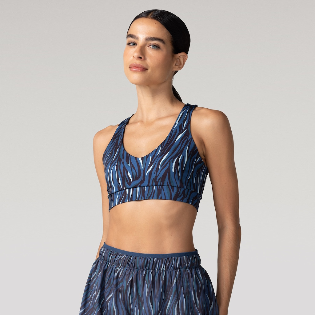 Top Oxer Estampado Feminino