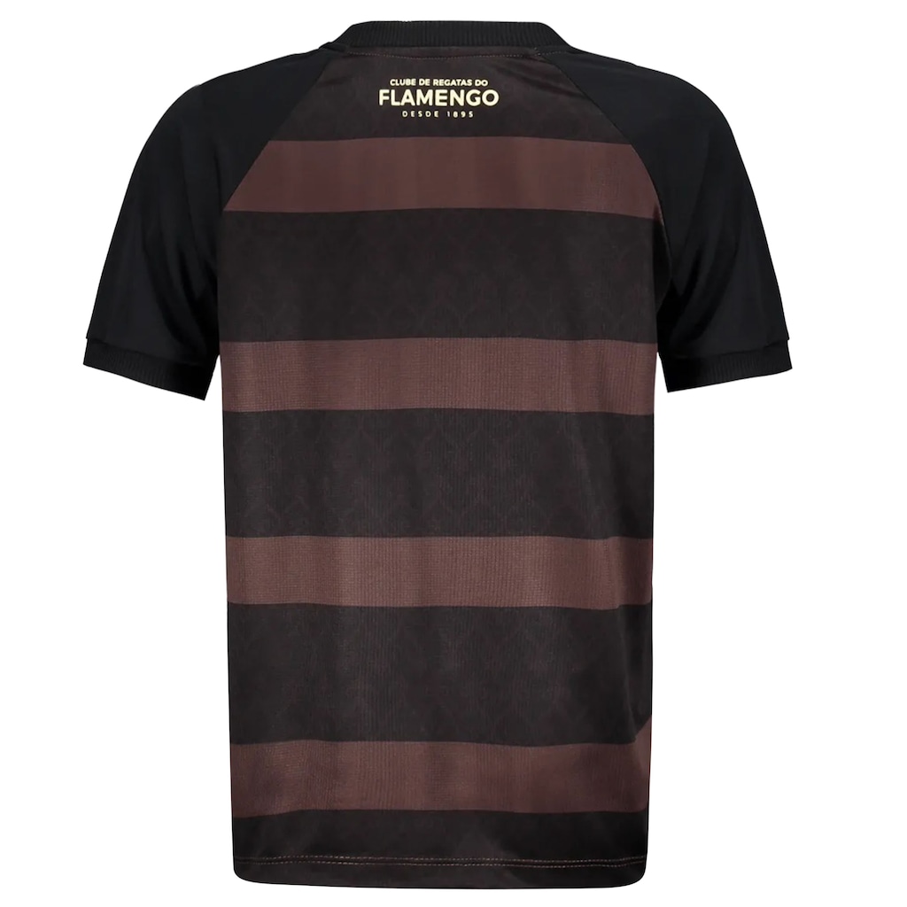 Imagem 2 do produto Camiseta do Flamengo Consciência Negra 25/26 Braziline Infantil